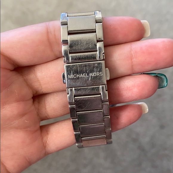 Authentic Michael Kors Parker Quartz silver watch